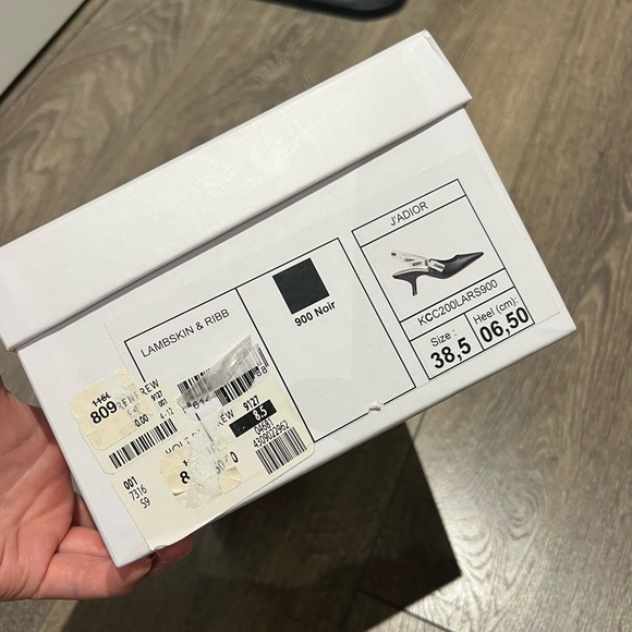 Dior J’adior heels lambkin black (authentic) - Picture 8 of 9